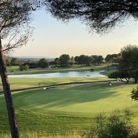 La Perle Du Golf -magnifique Vue Clim Linge Golf 6p Piscine Tennis Appartement
