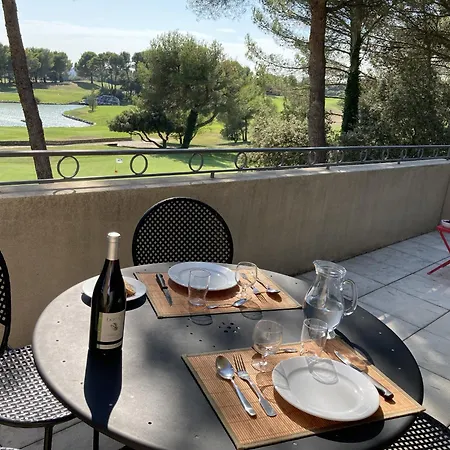 La Perle Du Golf -magnifique Vue Clim Linge Golf 6p Piscine Tennis Appartement *